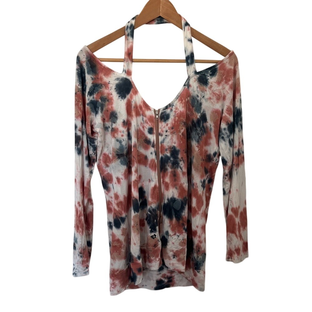 Tie-Dye Halter Top/Sweatshirt‎ By Venus